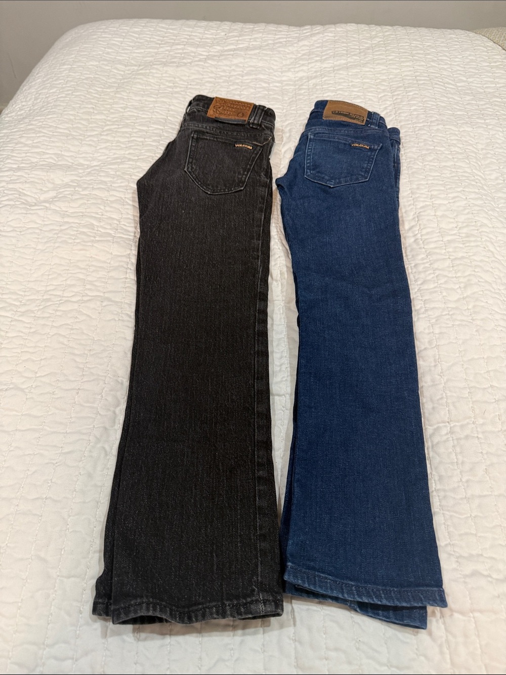Boy’s Vorta Jeans - Black and Dark Blue